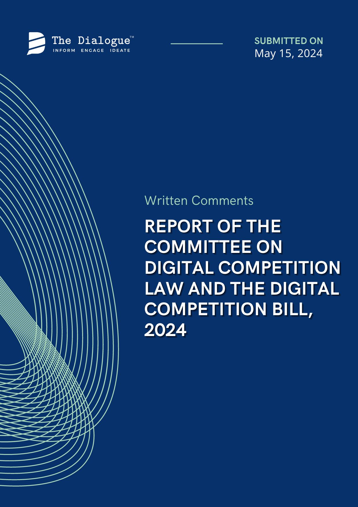 Written Comments: Report Of The Committee On Digital Competition Law ...